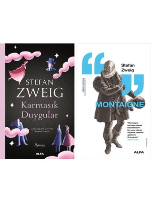 Alfa Yayınları Karmaşık Duygular + Montaigne
