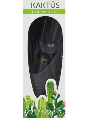 KDS01 Kaktüs Dikim Seti Antrasit