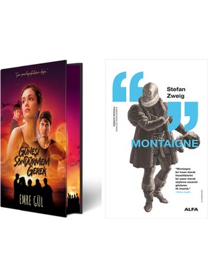 Alfa Yayınları Güneşi Söndürmem Gerek - Film Özel Baskı (Ciltli) + Montaigne