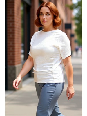 PayBuy Kadın Büyük Beden Kaşkorse Örme Bluz Konfor ve Şıklığın Buluştuğu Nokta Kaliteli Şık