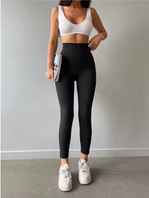 Siyah Çelik Örgü Sıkılaştırıcı ve Toparlayıcı Tayt