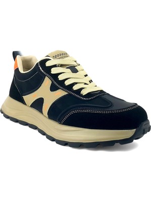 Guja 501 3 25KA Erkek Sneaker Günlük Ayakkabı Siyah