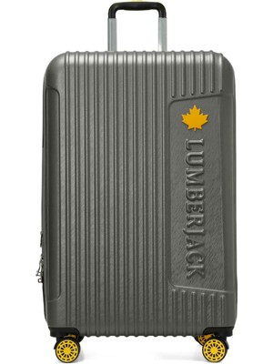 Lumberjack Berlın -B Abs 5pr Grı Unisex Büyük Boy Valiz