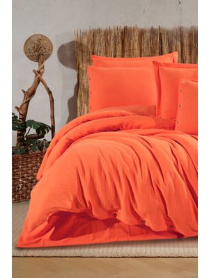 Varol %100 Pamuk Müslin Çift Kişilik Nevresim Takımı – Doğal ve Nefes Alabilen