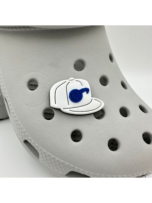 Balp Charm Terlik Süsü ve Aksesuarı , Çanta Süsü – JIBBITZ3D Kabartma Şapka Kep Görsel Figür Aksesuar