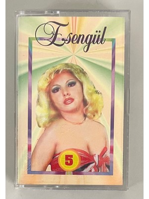 Taç Esengül 5 Kaset Taht Kurmuşsun Kalbime (Orijinal Dönem Baskı Kaset)
