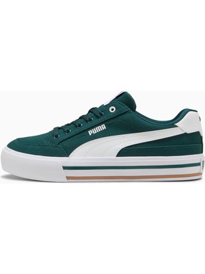 Puma Court Classic Vulc Fs Unisex Spor Ayakkabı Nefes Alabilir Yapı ve Vulkanize Taban ile Konforlu