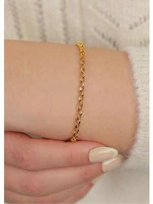 Kuyumcu Nurettin 1.90 gr (Gram) Doc Halkalı Kunye 22(916) Ayar Altın (Unisex)