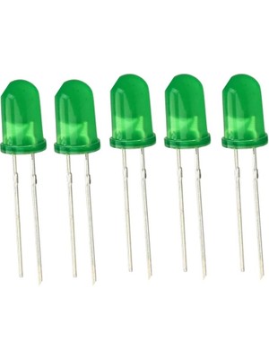 Eding Arduino 5 mm Yeşil  LED Diyot -5 Adet