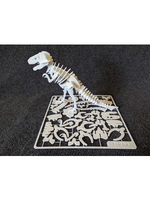 Antilop 3D Baskı T-Rex Dinozor Iskelet Maketi– 3D Baskı Plastik Figür