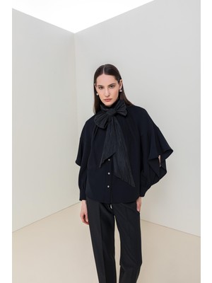 Boyun Bağlamalı Bluz 26W10847