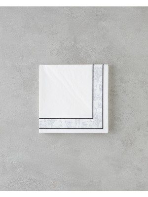English Home Sutil Kağıt 20'li Kağıt Peçete 33X33 cm Beyaz