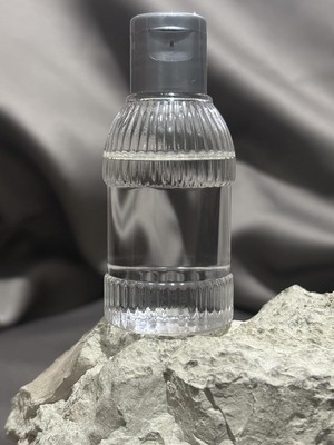 Mena Rise 50 Adet 30 ml Boş Plastik Şişe OM23 Gri Kapak