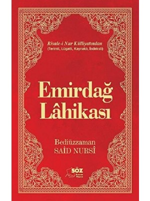 Söz Basım Yayın Emirdağ Lahikası (Ciltli)