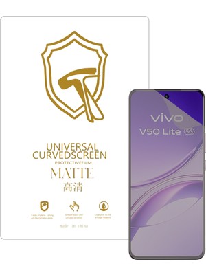 Microcase Vivo V50 Lite ile Uyumlu Tpu Nano Mat Ekran Koruma Filmi EKM107