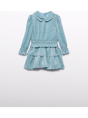 Mayoral Abel&Lula Kız Bebek Pileli Etek Takım Yeşil