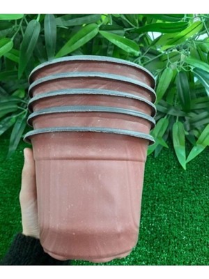 Vakum Saksı 100 Adet 14X11 cm 1,20 Lt Plastik Saksı Ucuz Saksı Fide Üretim Saksısı Fide Saksısı