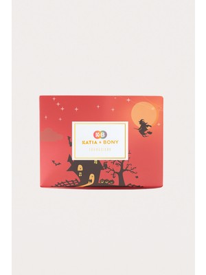 Katia & Bony Unisex 3'lü Paket Halloween Baskılı Kutulu Soket Çorap