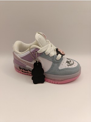Bukond Labubu Işıklı Bağcıklı Kız Çocuk Spor Ayakkabı Sneaker