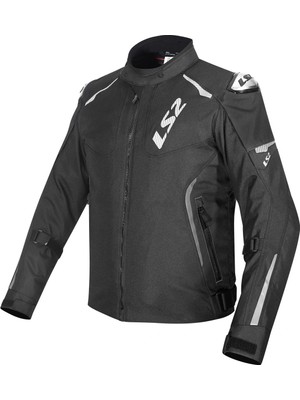 Erkekler İçin Ls2 Zoom Siyah Motosiklet Mont Suya Dayanıklı Rüzgar Geçirmez 5XL Kumaş Teknolojisi