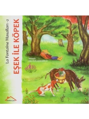 Kırmızı Çatı Yayınları La Fontaine Masalları 2 - Eşek ile Köpek