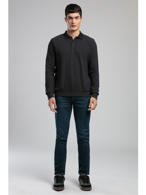 Lee Cooper Jagger Normal Bel Dar Kesim Düz Paça Gabarone Od Erkek Jean Pantolon