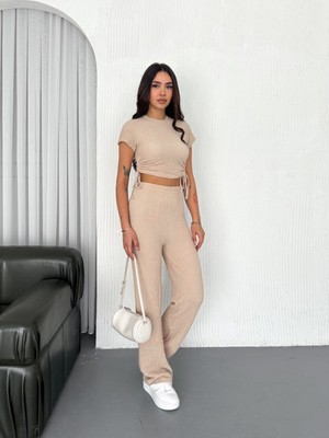 Gofre Kumaş Alt-Üst Takım / Günlük Takım / Likralı Takım