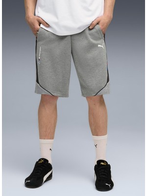 Puma 63061803 Bmw Mms Sweat Shorts Mediu Gri Lastikli Bel Regular Fit Düz Erkek Şort