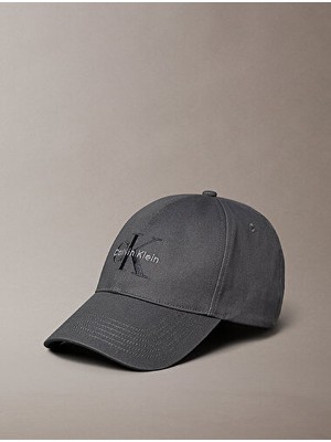 Calvin Klein Erkek Gri Şapka