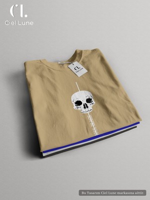 NEVERMIND Nevermind Unisex Soul Black Özel Tasarım - Oversize T-Shirt