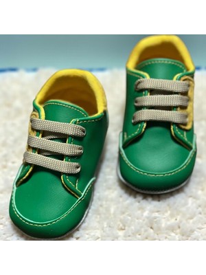 Şeritli Spor Patik - BPT-2025-YEŞIL-19 Yeşil