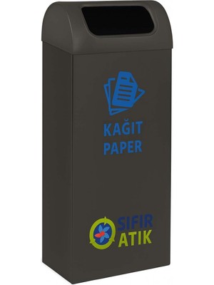 Nil Banyo Üstüner Geri Dönüşüm Kutusu Iç Kovalı 30*74*30CM