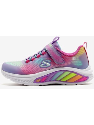 Skechers Rainbow Cruisers - Rainbow Reflectin Büyük Kız Çocuk Mor Spor Ayakkabı 303722L Lvmt