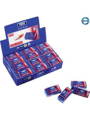 Trix Mavi Sınav Silgisi (24 Adet)