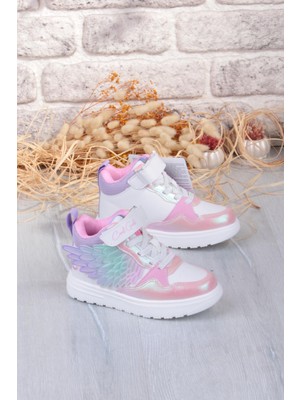 Fort Cool Helen Rahat Hafif Kanat Figürlü Bilekli Sneaker Kız Çocuk Ayakkabı