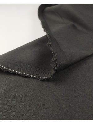 Kumaş Parça Siyah Renkte Pamuk Sentetik Karışık Kumaş (En 125 cm x Boy 245 Cm)