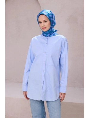 Belli Saf Ipek Eşarp 4211D (T)-33