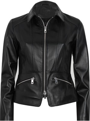 Desa Kadın Siyah Fit Deri Ceket