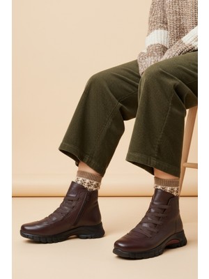 İskarpin Femi 10157 Kadın Deri Bot