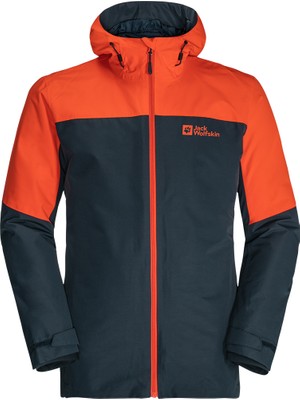 Jack Wolfskin Glaabach 3in1 Erkek Yeşil Outdoor Ceketi