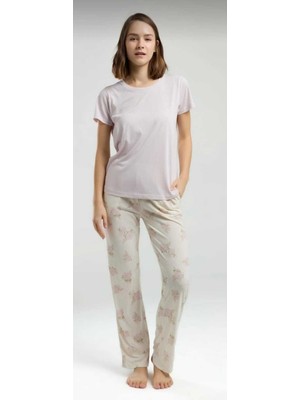 Pierre Cardin Kadın Kısa Kol Pijama Takım -9005