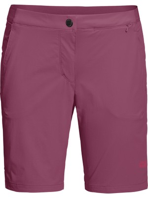 Jack Wolfskin Hilltop Trail Shorts Kadın Mor Şort