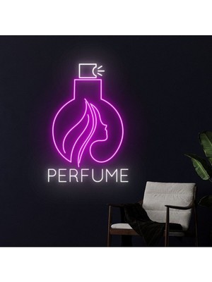 Perfume Yazılı ve Şekilli Neon Tabela