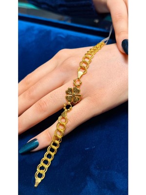 Kuyumcu Nurettin Kuyumcu Nuretttin 7,50 gr (Gram) Yonca Samanyolu Kunye 22(916) Ayar Altın