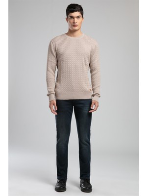 Lee Cooper Jagger Erkek Slım Straıght Dar Kesim Normal Bel Düz Paça Jean Pantolon Mavi