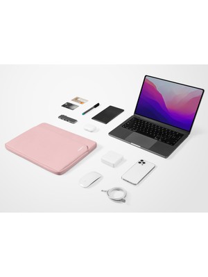 Tomtoc Light Serisi 15" Pembe Notebook Kılıfı - A18E3P1