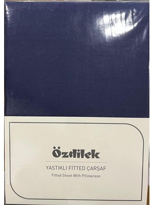 Özdilek Colurist Lastikli Fitted Tek Kişilik Çarşaf Takımı 100 x 200 +30 cm ( 30 cm Yükseklik ) Pasifik