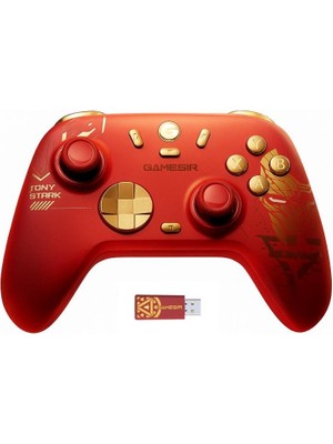 Gamesir Nova 2 Lite Hall Effect 2.4g Wireless Controller Iron Man Edition Nintendo Switch, Windows Pc, Steam Deck, Android ,ıos