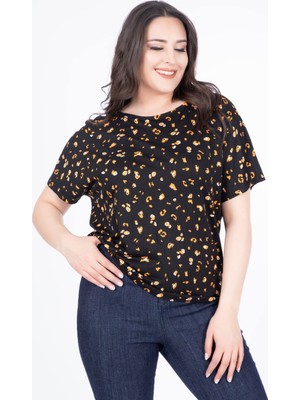 Myline Düşük Kol Rahat Tişört