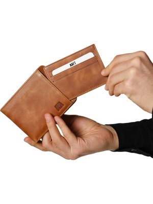 Mft Leather Hakiki Deri Erkek Kartlıklı Cüzdan | Fossil 5750